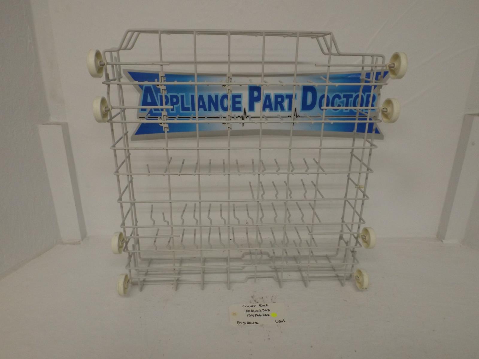 Frigidaire Dishwasher 808602302 154866702 Lower Rack Used Frigidaire Dishwasher 808602302 154866702 Lower Rack Used